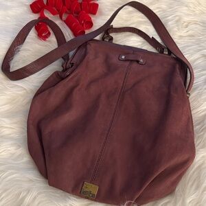Kooba Two-Way Taupe Genuine Leather Shoulder Bag🔥
